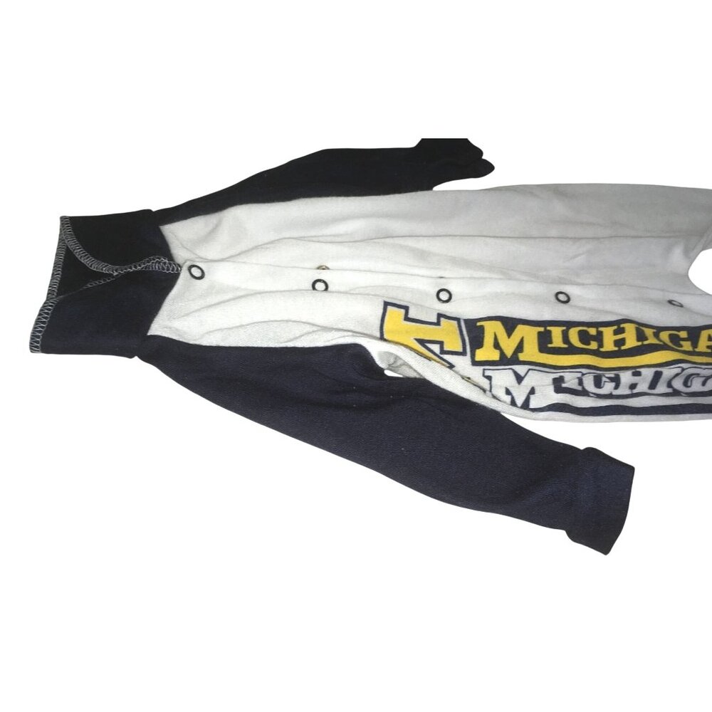 University of Michigan - UM - Wolverines Infant Sleeper (Med 14-18lb) - Picture 4 of 6